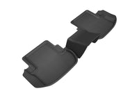 Thumbnail for 3D MAXpider 2018-2020 Mercedes-Benz E-Class Coupe C238 Kagu 2nd Row Floormats - Black