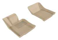 Thumbnail for 3D MAXpider 2011-2016 Mini Countryman Kagu 1st Row Floormat - Tan