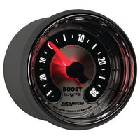 Thumbnail for Autometer American Muscle 52mm Full Sweep Electric 30 In Hg.-Vac/30PSI Boost Vacuum Gauge