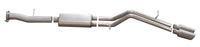 Thumbnail for Gibson 08-09 Hummer H2 Base 6.2L 2.25in Cat-Back Dual Sport Exhaust - Stainless