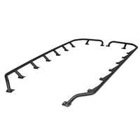 Thumbnail for Go Rhino SRM300 Tri-Rail Kit (For 80x40in. Rack) - Tex. Blk (Rails ONLY - Req. Platform)