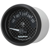Thumbnail for Autometer GT Series 52mm Short Sweep Electronic 140-300 Deg F Oil Temperature