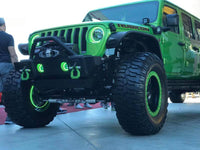 Thumbnail for Oracle Jeep Wrangler JL/Gladiator JT LED Surface Mount Fog Light Halo Kit - Green SEE WARRANTY