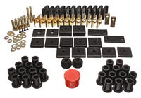Thumbnail for Energy Suspension 64-78 Toyota FJ40 Land Cruiser Black Hyper-Flex Master Bushing Set