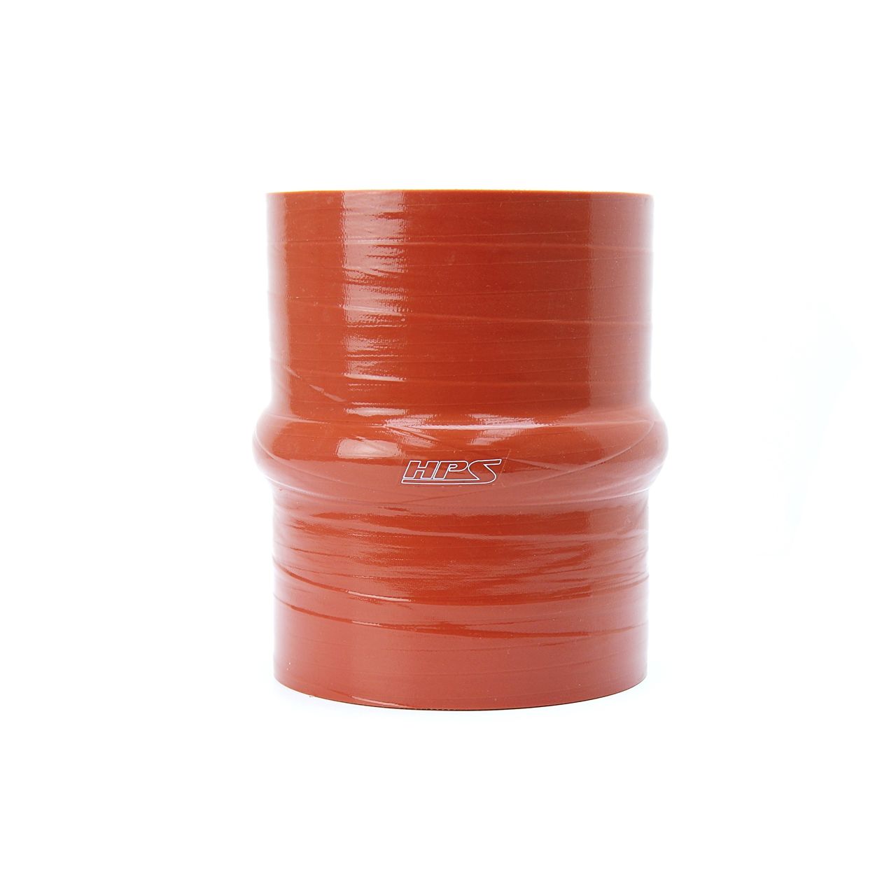 HPS 4.5" ID , 6" Long High Temp 4-ply Aramid Reinforced Silicone Hump Coupler Hose Orange (114mm ID , 152mm Length)