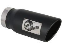 Thumbnail for aFe Gemini XV 3in 304 SS Cat-Back Exhaust 19-21 Ram 1500 V8 5.7L Hemi w/ Black Tips
