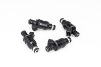 Thumbnail for DeatschWerks Universal 1200cc Low Impedance 14mm Upper Injector - Set of 4