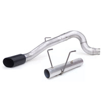 Thumbnail for Banks Power 13-18 Dodge RAM Monster Exhaust 5.0in. Single 6.7L CCLB w/ SideKick S/S Black Tip