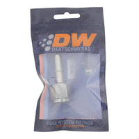 Thumbnail for DeatschWerks 8AN Female Flare Swivel to 3/8in Male EFI Quick Disconnect - Anodized DW Titanium
