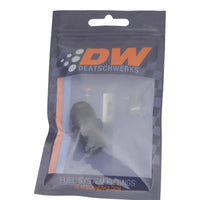 Thumbnail for DeatschWerks 8AN Male Flare to 3/8in Male NPT Adapter - Anodized Matte Black