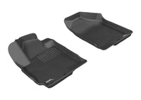 Thumbnail for 3D MAXpider 2010-2013 Kia Soul Kagu 1st Row Floormat - Black