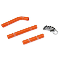 Thumbnail for HPS Orange Reinforced Silicone Radiator Hose Kit for KTM 07-10 125SX 144SX 150SX