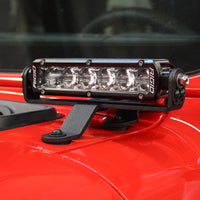 Thumbnail for Go Rhino 18-20 Jeep Wrangler JL/JLU/Gladiator JT Light Mount - Two 6in Single Tow