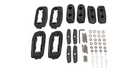 Thumbnail for Rhino-Rack 06-15 Toyota FJ Cruiser 4 Door SUV Heavy Duty RCH 2 Bar Roof Rack - Black