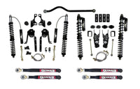 Thumbnail for Skyjacker 07-17 Jeep Wrangler (JK) 5-6in Short Arm LeDuc Series Coil-Over Kit (Pitman Arm Required)