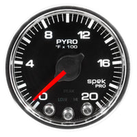 Thumbnail for Autometer Diesel Gauge Kit A-Pillar 10-19 RAM Boost/EGT 60psi/2000 degree F Black Spek-Pro