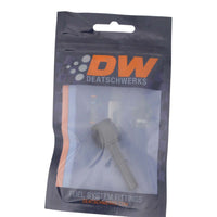 Thumbnail for DeatschWerks 6AN Female Flare Swivel to 5/16in Male EFI Quick Disconnect - Anodized Matte Black
