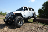 Thumbnail for N-Fab Trail Slider Steps 18-20 Jeep Wrangler JL 4 Door SUV - SRW - Textured Black