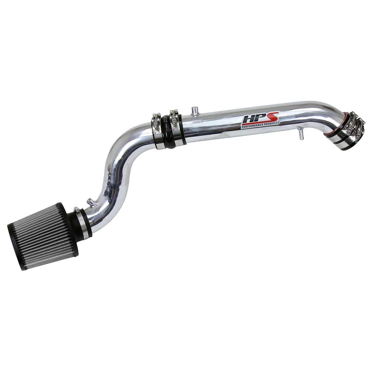 HPS Cold Air Intake Kit 92-95 Honda Civic SOHC D Series DOHC B Series, Converts to Shortram, Polish