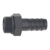 Thumbnail for DeatschWerks 8AN ORB Male to 1/2in Male Triple Barb Fitting (Incl O-Ring) - Anodized Matte Black