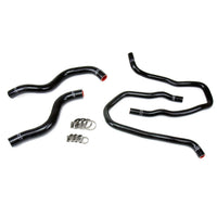 Thumbnail for HPS Black Reinforced Silicone Radiator + Heater Hose Kit for Honda 13-17 Accord 2.4L LHD