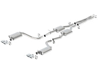Thumbnail for Borla 15-16 Dodge Challenger R/T 5.7L Dual Rectangle Angle Cut Dual Split Rear Exit ATAK Exhaust
