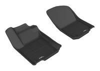 Thumbnail for 3D MAXpider 2017-2018 Mercedes-Benz GLE-Class C181 Kagu 1st Row Floormat - Black