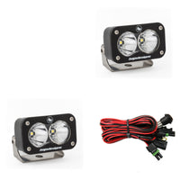 Thumbnail for Baja Designs S2 Sport Work/Scene Pattern Pair LED Work Light - Clear