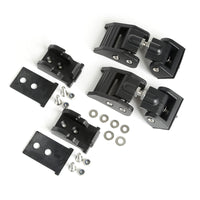 Thumbnail for Rugged Ridge 97-06 Jeep Wrangler TJ Textured Black Hood Catches