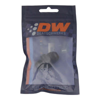 Thumbnail for DeatschWerks 8AN Male Flare to 6AN Male Flare Reducer Straight - Anodized Matte Black