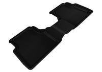 Thumbnail for 3D MAXpider 2009-2019 Volkswagen Tiguan/Tiguan Limited Kagu 2nd Row Floormats - Black