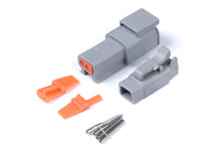 Thumbnail for Haltech Matching Set of Deutsch DTM-2 Connectors 7.5 Amp Plug & Pins