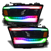 Thumbnail for Oracle 19-21 Dodge RAM 1500 RGB+W Headlight DRL Kit - Reflector LED Headlights - SEE WARRANTY