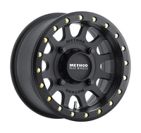 Thumbnail for Method MR401 UTV Beadlock 15x7 / 4+3/13mm Offset / 4x136 / 106mm CB Matte Black Wheel
