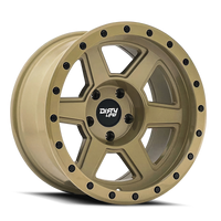 Thumbnail for Dirty Life 9315 Compound 17x9 / 6x135 BP / -12mm Offset / 87.1mm Hub Desert Sand Wheel