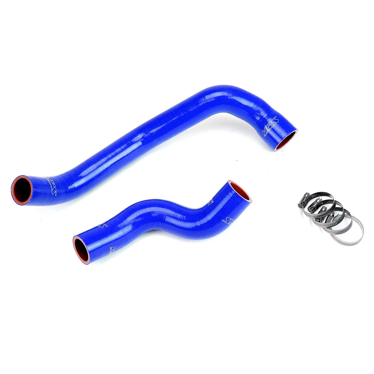 HPS Blue Reinforced Silicone Radiator Hose Kit Coolant for Nissan 89-94 Skyline GTR R32 RB26DETT Twin Turbo