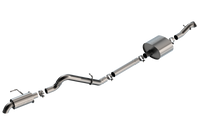 Thumbnail for Borla 21-22 Ford Bronco 2.7L 2DR/4DR T-304 Stainless Steel Cat-Back Touring Exhaust - Brushed
