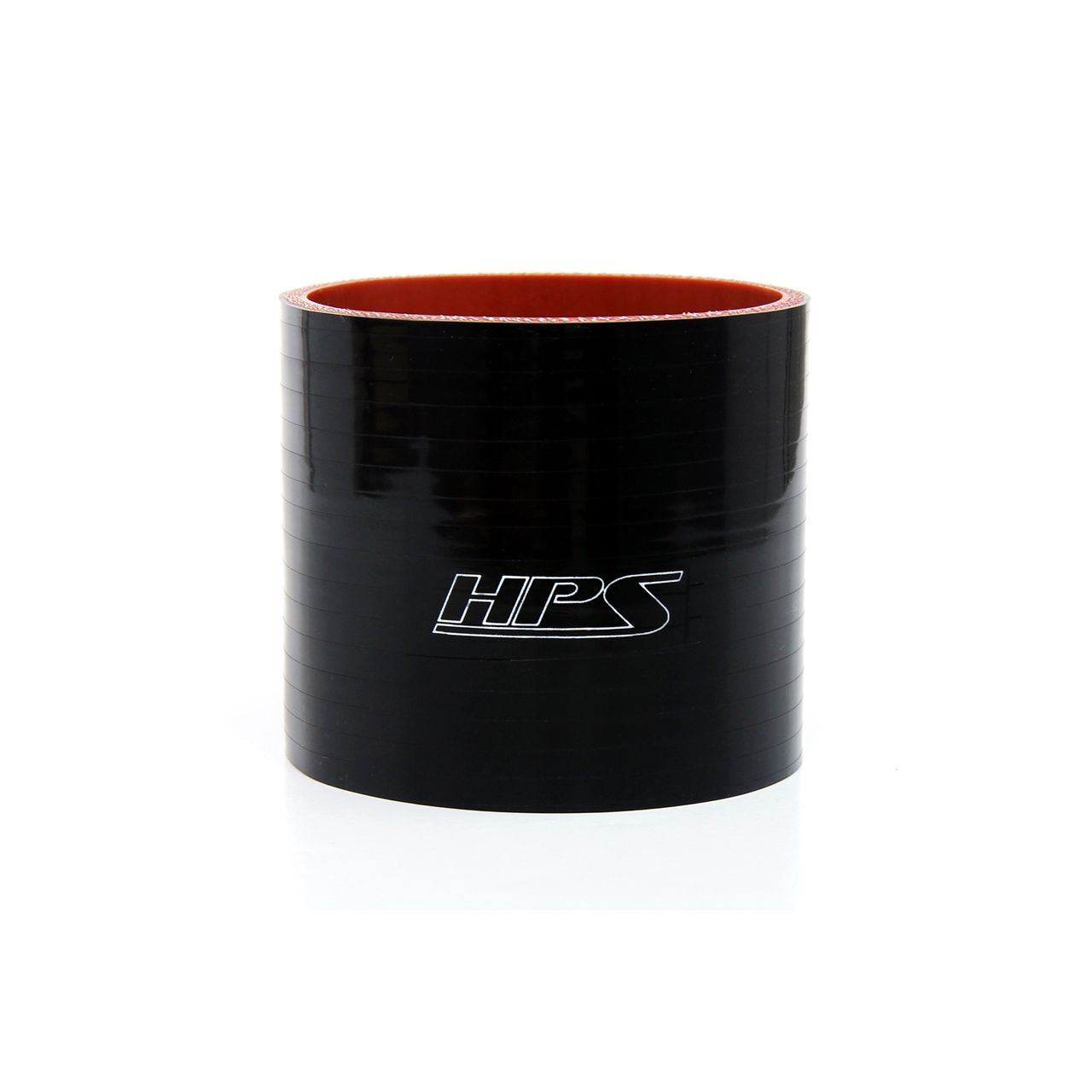 HPS 4.25" ID , 6" Long High Temp 4-ply Reinforced Silicone Straight Coupler Hose Black (108mm ID , 152mm Length)