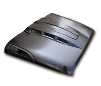 Thumbnail for DV8 Offroad 07-18 Jeep Wrangler JK Metal Heat Dispersion Hood - Primer Black