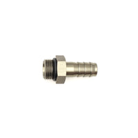 Thumbnail for DeatschWerks 8AN ORB Male to 1/2in Male Triple Barb Fitting (Incl O-Ring) - Anodized Matte Black