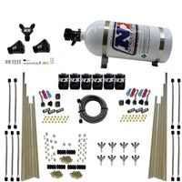 Thumbnail for Nitrous Express 8 Cyl Triple-D Dry Direct Port 3 Stage Dry 6 Solenoids Nitrous Kit w/10lb Bottle