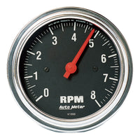 Thumbnail for Autometer Traditional Chrome 3-3/8in 8K RPM In Dash Tachometer