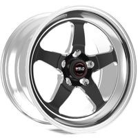 Thumbnail for Weld S71 20x10.5 / 5x5 BP / 7.7in BS Black Wheel (High Pad) - Non-Beadlock