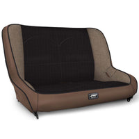 Thumbnail for PRP Jeep TJ/LJ/JK Low Back Rear Bench - Tan / Black