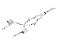 Thumbnail for Borla 2015 Dodge Challenger SRT/392 Hemi 6.4L V8 S-TYPE Catback Exhaust w/ Valves Factory Bezel