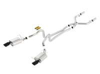 Thumbnail for Borla 13-14 Mustang GT/Boss 302 5.0L V8 RWD Single Split Rear Exit ATAK Black Chrome CB Exhaust