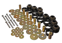 Thumbnail for Energy Suspension Body Mount Set Inc. Hardware - Black
