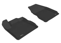 Thumbnail for 3D MAXpider 2009-2014 Nissan Murano Kagu 1st Row Floormat - Black