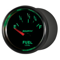 Thumbnail for Autometer GS 52mm 0-90 ohms Short Sweep Electronic Fuel Level GM Gauge