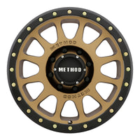 Thumbnail for Method MR305 NV 17x8.5 0mm Offset 8x170 130.81mm CB Method Bronze/Black Street Loc Wheel